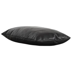 Woud Level cushion for daybed, black leather Envy