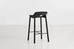 Woud Mono bar stool 65 cm, black