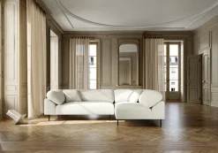 Woud Mountain magazine holder, grey travertine