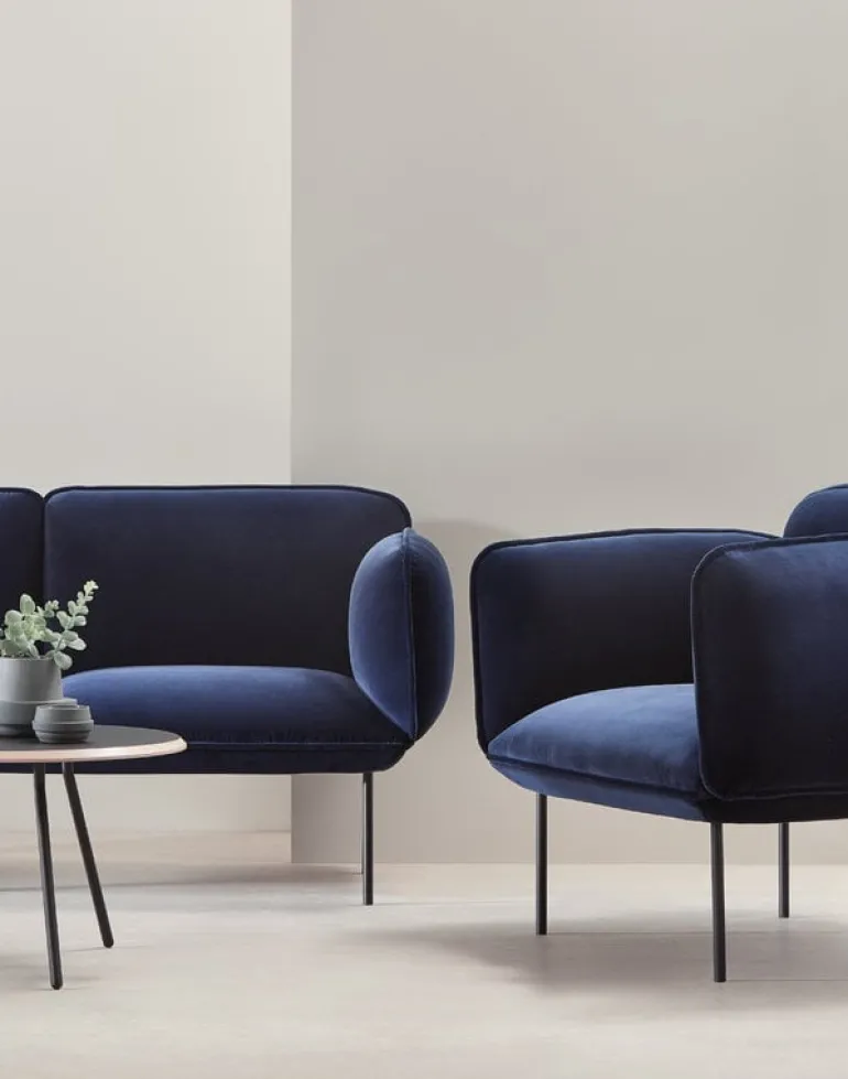 Woud Nakki 1-seater, dark blue