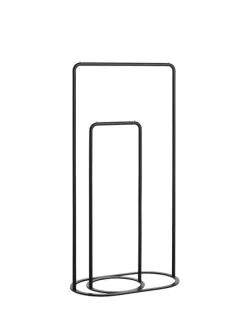 Woud O&O clothes rack, small, black