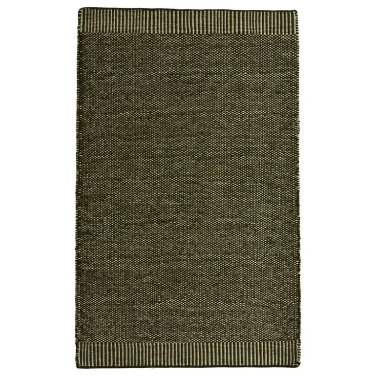 Woud Rombo rug, 90 x 140 cm, green