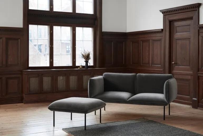 Woud Rombo rug, 170 x 240 cm, green