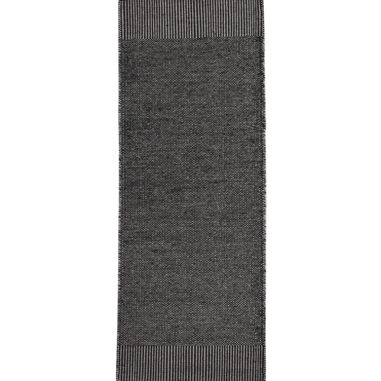 Woud Rombo rug, 75 x 200 cm, grey