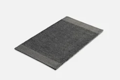 Woud Rombo rug, 90 x 140 cm, grey