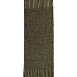 Woud Rombo rug, 75 x 200 cm, green