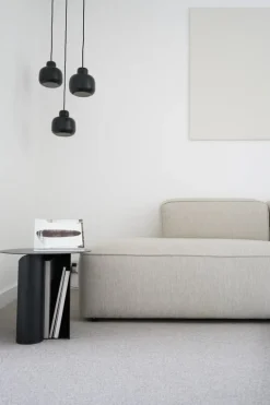 Woud Sentrum side table, black