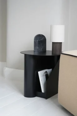 Woud Sentrum side table, black