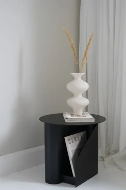 Woud Sentrum side table, black