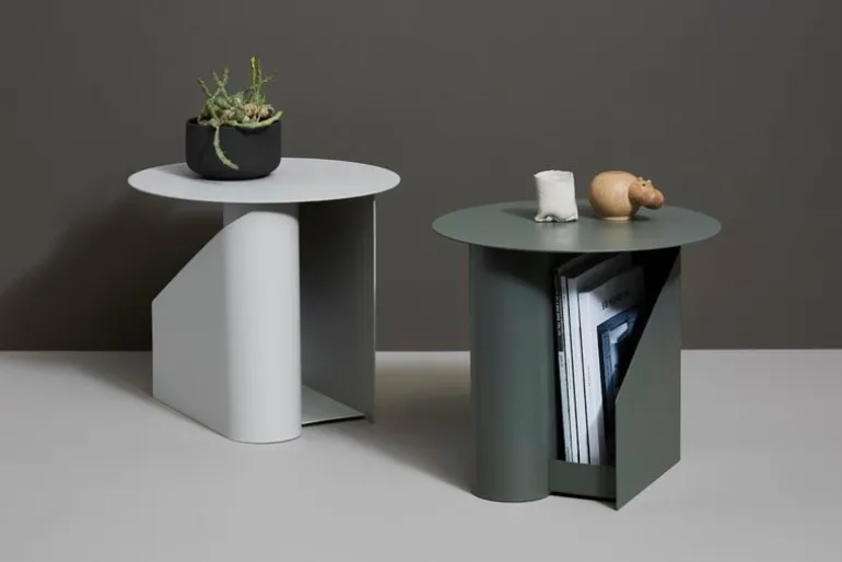 Woud Sentrum side table, green