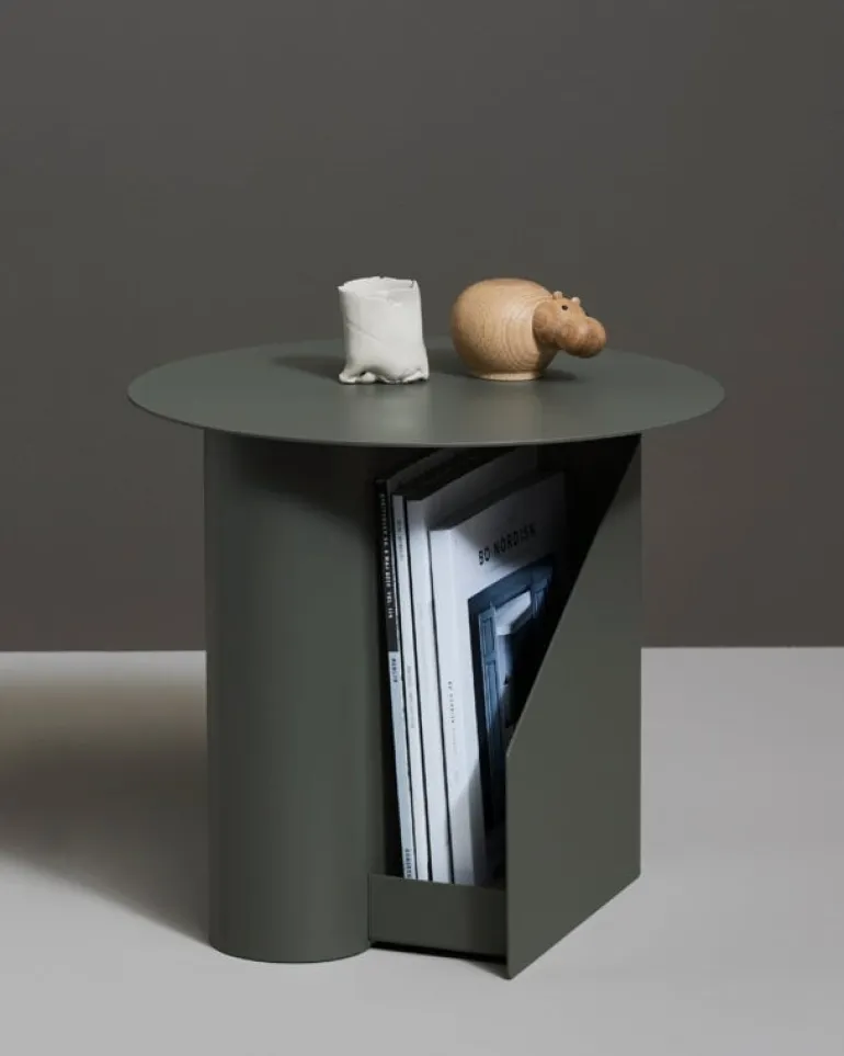 Woud Sentrum side table, green