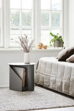 Woud Sentrum side table, taupe