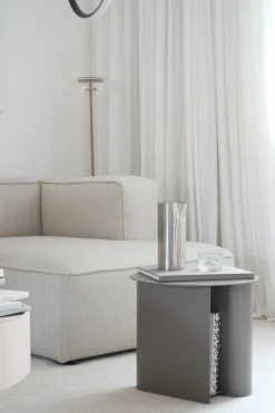 Woud Sentrum side table, taupe