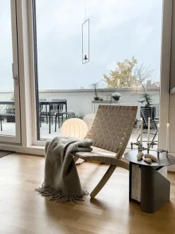 Woud Sentrum side table, taupe