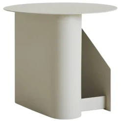 Woud Sentrum side table, warm grey