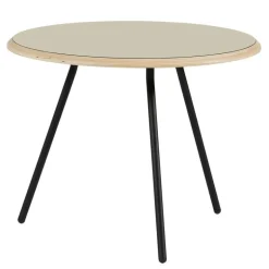 Woud Soround coffee table, 60 cm, beige nano laminate