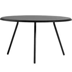 Woud Soround coffee table, 75 cm, h. 40,5 cm, black painted ash