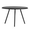 Woud Soround coffee table,  60 cm, h. 40,5 cm, black painted ash