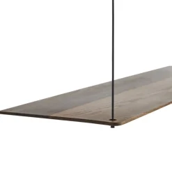 Woud Stedge add-on shelf 80 cm, smoked oak