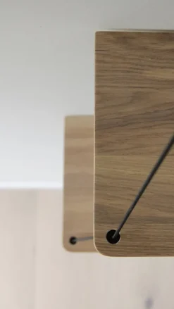 Woud Stedge add-on shelf 60 cm, white pigmented lacquered oak