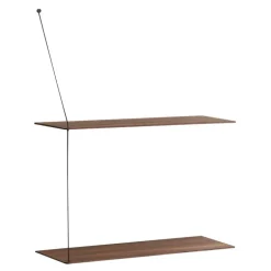 Woud Stedge shelf 60 cm, smoked oak