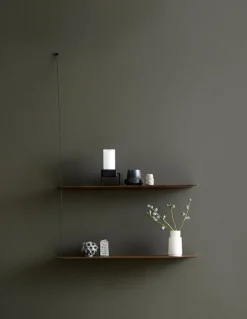 Woud Stedge shelf 60 cm, smoked oak