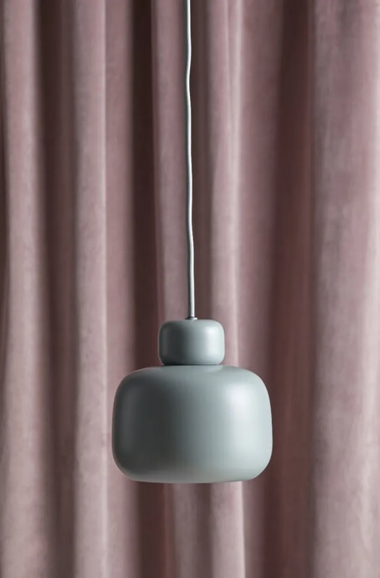 Woud Stone pendant, small, mint