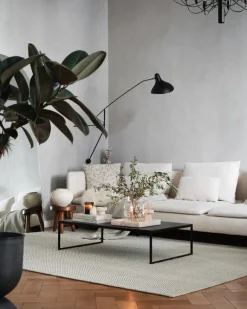 Woud Tact rug, 170 x 240 cm, grey