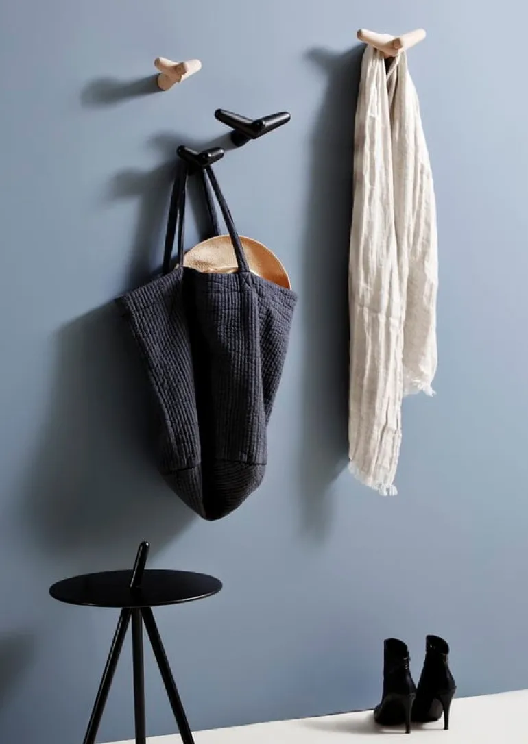 Woud Tail Wing hook, small, oak