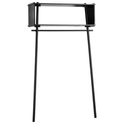 Woud Töjbox coat rack, large, black