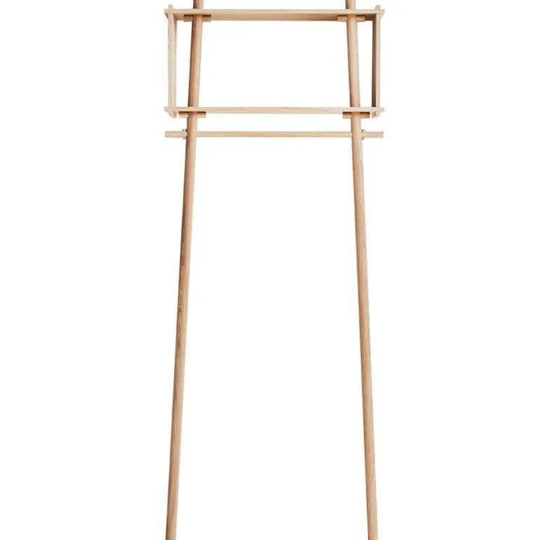 Woud Töjbox coat rack, small, oak