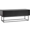 Woud Virka sideboard, low, black