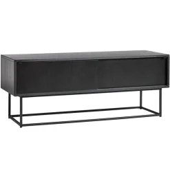 Woud Virka sideboard, low, black