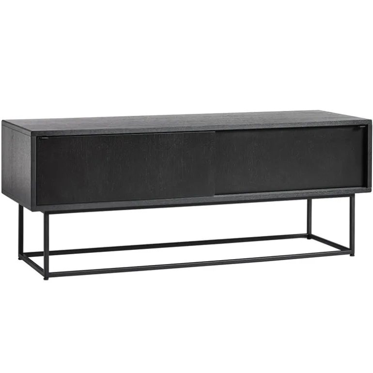 Woud Virka sideboard, low, black