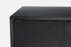 Woud Virka sideboard, low, black