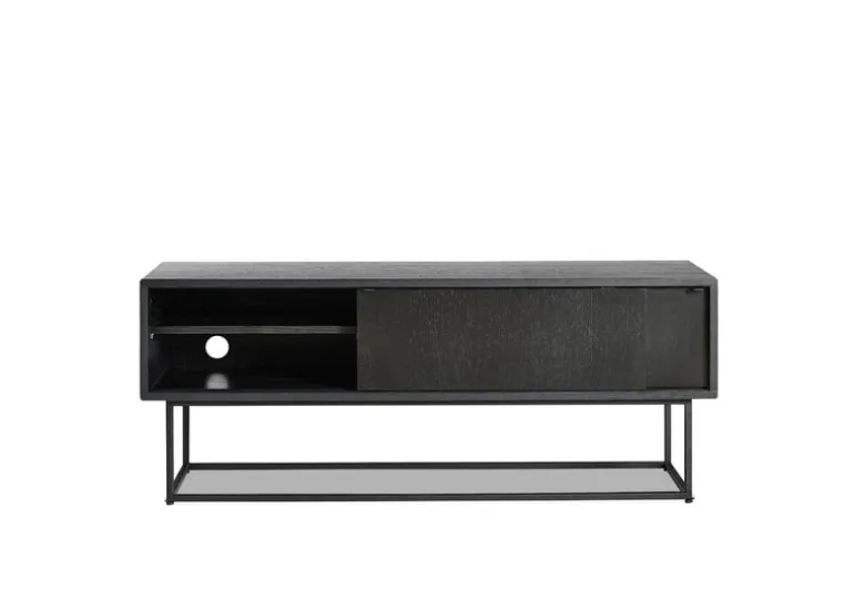 Woud Virka sideboard, low, black