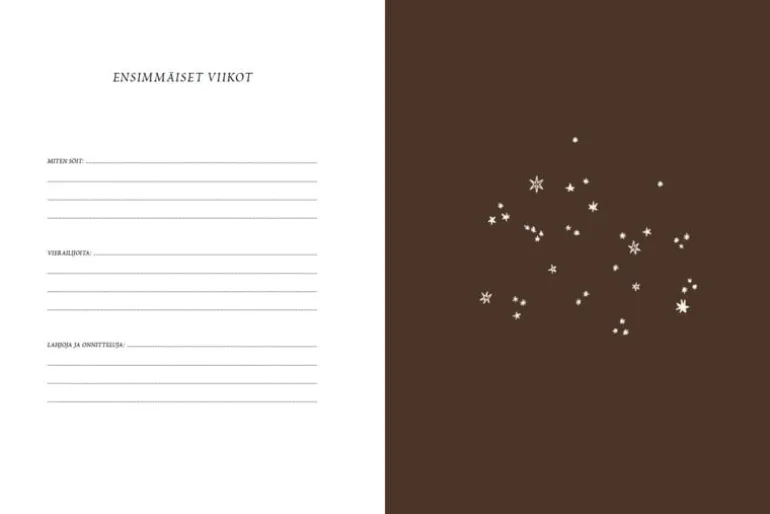 WSOY Saana ja Olli: Vauvakirja