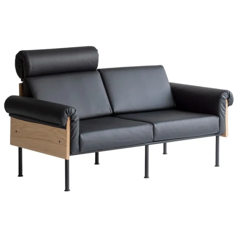 Yrjö Kukkapuro Ateljee neck support, black leather