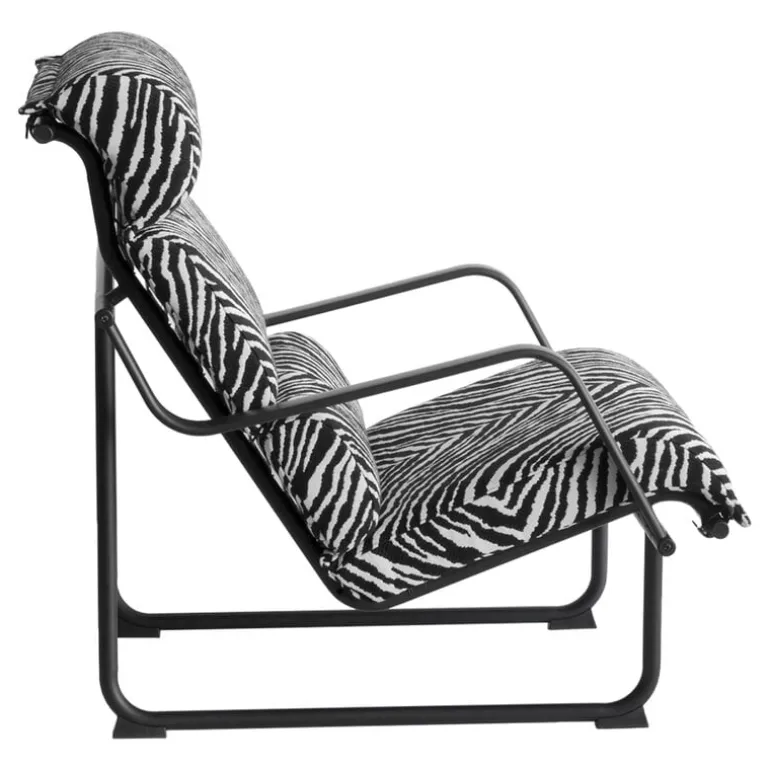 Yrjö Kukkapuro Remmi lounge chair, black - Artek Zebra