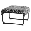 Yrjö Kukkapuro Remmi ottoman, black - Artek Zebra