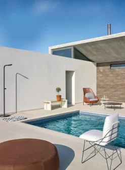 ZEE Levantine outdoor shower, black