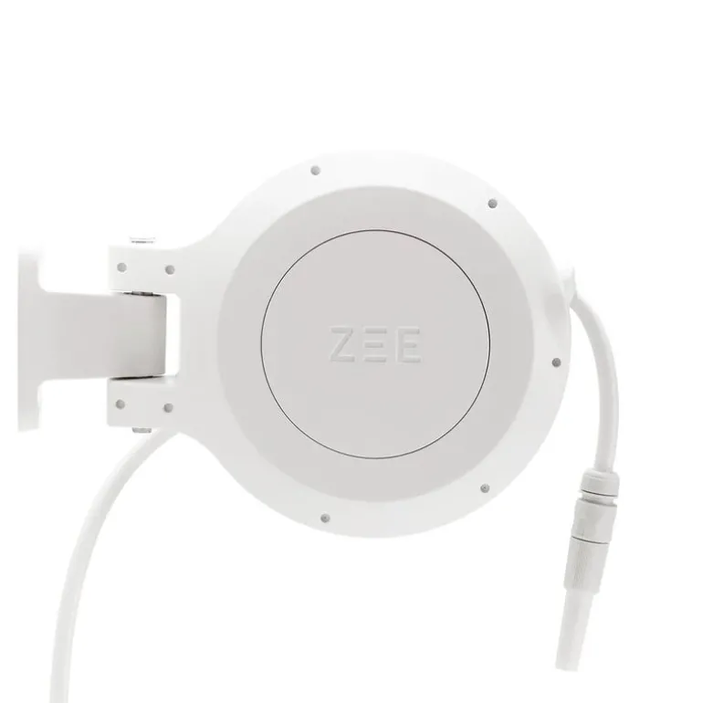 ZEE Mirtoon hose reel, 10 m, white