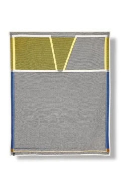 ZigZagZurich Too blue blanket, 140 x 160 cm, multicolour