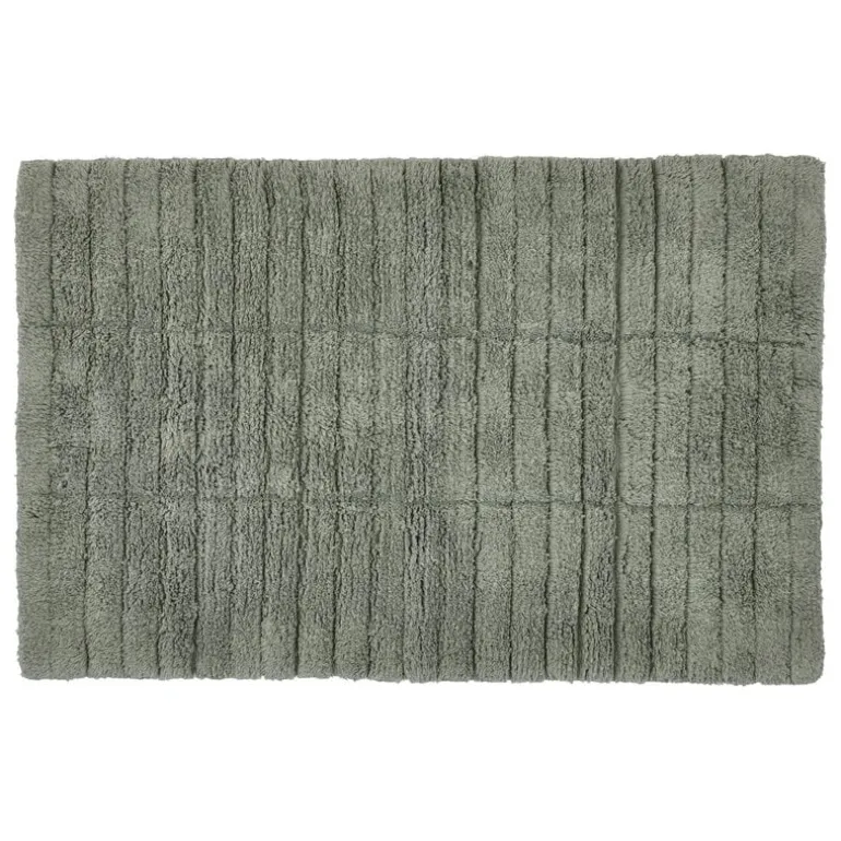 Zone Denmark Tiles bath mat, 50 x 80 cm, matcha green