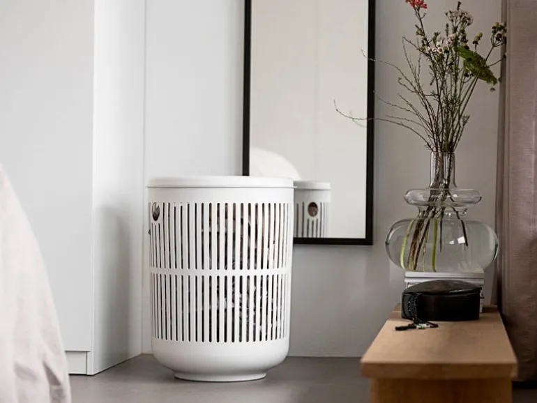 Zone Denmark Ume laundry basket, 54 cm, white
