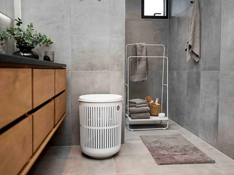 Zone Denmark Ume laundry basket, 54 cm, white